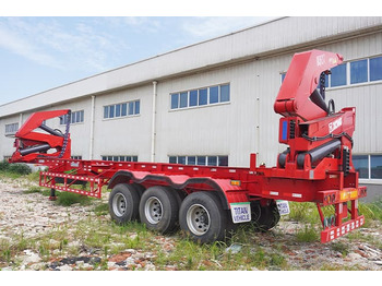 סמיטריילר מוביל מכולות/ החלפת גוף XCMG