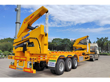 סמיטריילר מוביל מכולות/ החלפת גוף XCMG