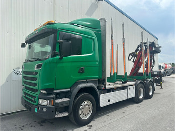 משאית עץ SCANIA R 580