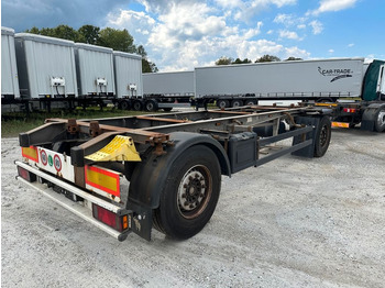 קרון נגרר מוביל מכולות/ החלפת גוף Schmitz Cargobull AWF 18/20  mit TÜV 10x vorhanden: תמונה 3