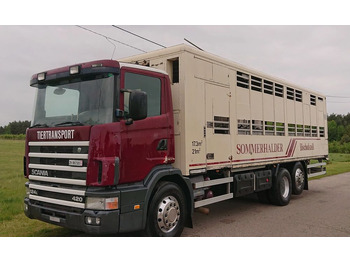 משאית להובלת בעלי חיים SCANIA 124