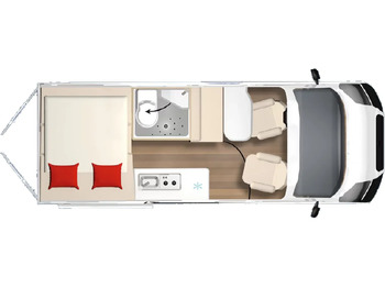 חָדָשׁ מוטורהום Bürstner B66 C 600 B 66  Voll ausgestattet: תמונה 2