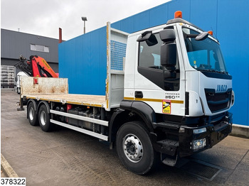 משאית צד נופל/ שטוחה Iveco Trakker 360 6x4, EURO 6, Steelsuspension, Hub reduction: תמונה 3