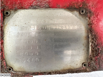 סמיטריילר מכל ROBINE Gas 49018 liter, LPG GPL Butane gas, 1 Comp: תמונה 4