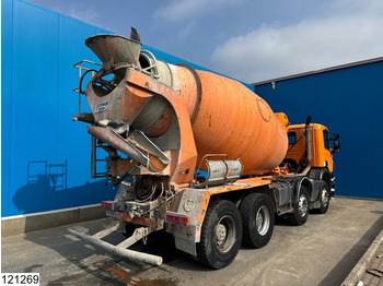 משאית מערבלת בטון Scania P 380 8X4, Manual, Steel suspension, Stetter 8M3: תמונה 2