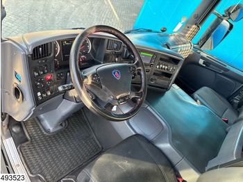 משאית צד נופל/ שטוחה, משאית מנוף Scania P 410 6x4, EURO 6, Hiab, Remote, Retarder: תמונה 5