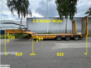 סמיטריילר עם מטען נמוך Trax Lowbed 53.000 KG: תמונה 2