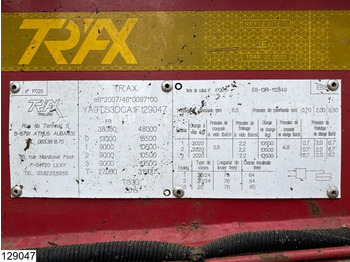 סמיטריילר עץ Trax open laadbak Timber transport, Kesla 2014: תמונה 4