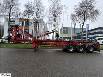 סמיטריילר עץ Trax open laadbak Timber transport, Kesla 2014: תמונה 2