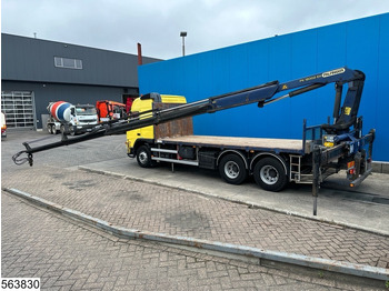 משאית צד נופל/ שטוחה, משאית מנוף Volvo FM 420 6x2, EURO 5, Palfinger, Remote, Retarder: תמונה 2
