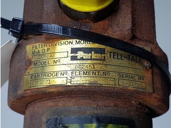 חלקי הידרוליקה Parker G02451 / G01371 - Filter: תמונה 3