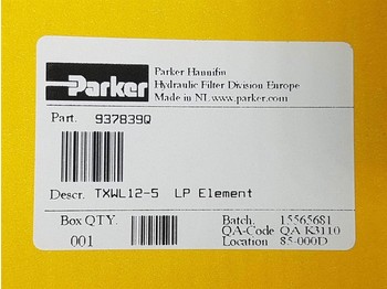 חלקי הידרוליקה Parker TXWL12-5-937839Q-Filter: תמונה 3