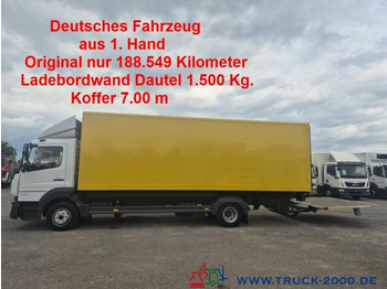 משאית תיבה MERCEDES-BENZ Atego