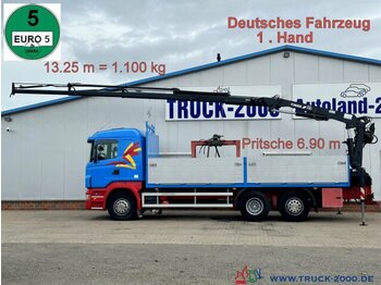 משאית צד נופל/ שטוחה SCANIA R 400