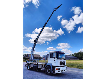 משאית צד נופל/ שטוחה MAN F2000