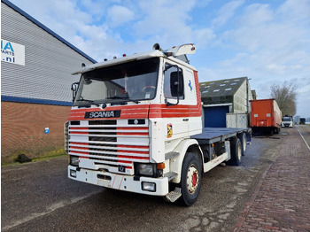 משאית צד נופל/ שטוחה SCANIA R142