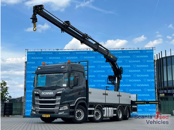 משאית צד נופל/ שטוחה SCANIA G 450