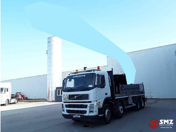 משאית צד נופל/ שטוחה Volvo FM 12 420 big axles steel lames: תמונה 3 משאית צד נופל/ שטוחה Volvo FM 12 420 big axles steel lames: תמונה 3