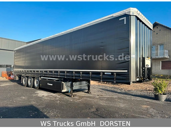 סמיטריילר עם וילונות צד KRONE SDP