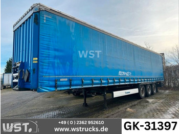 סמיטריילר עם וילונות צד KRONE SD