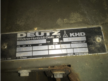 מכונת בנייה Deutz F12L413 USED: תמונה 5