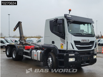 משאית הרמת וו Iveco Stralis 460 6X2 20tons Marrel hooklift Lift Axle ACC Euro 6: תמונה 3