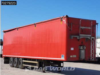 סמיטריילר עם רצפת הליכה Knapen K100 92m3 Liftachse 10mm Waste Cover APK 03/26: תמונה 3