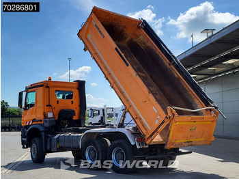 מזהיר Mercedes-Benz Arocs 3345 6X6 11m3 Meiller Mixer Steelsuspension Big-Axle Euro 6: תמונה 2