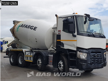 משאית מערבלת בטון Renault C 430 8X4 9m3 Liebherr Mixer VEB Automatic Steel supension Euro 6: תמונה 3