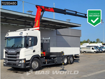 משאית צד נופל/ שטוחה SCANIA G 410