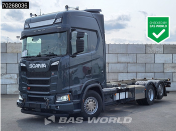מוביל מכולות/ משאית החלפת גוף SCANIA S 540
