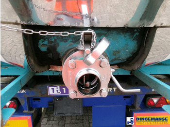 מכל אחסון BSLT Chemical tank container inox L4BH / 20 ft / 30 m3 / IMO 1: תמונה 5