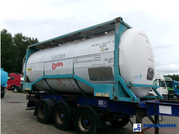 מכל אחסון BSLT Chemical tank container inox L4BH / 20 ft / 30 m3 / IMO 1: תמונה 2