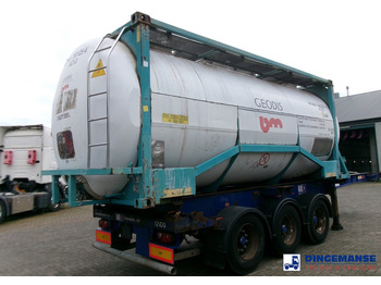 מכל אחסון BSLT Chemical tank container inox L4BH / 20 ft / 30 m3 / IMO 1: תמונה 3
