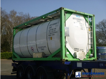 מכל אחסון Danteco Food tank container inox 20 ft / 25 m3 / 1 comp: תמונה 2