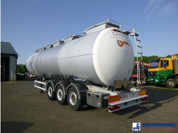 סמיטריילר מכל Magyar Chemical tank inox L4BH 44.5 m3 / 3 comp: תמונה 3