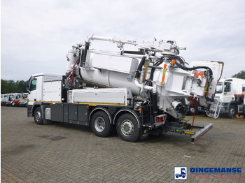 משאית ואקום Mercedes-Benz Actros 2541 6x2 RHD E5 Huwer vacuum tank / hydrocureur 12 m3: תמונה 3