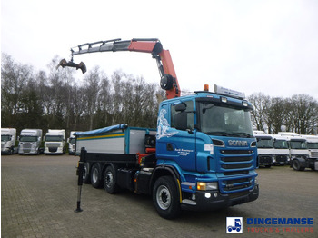 משאית מנוף Scania R 500 8X2 tipper + Palfinger PK27001 EHD: תמונה 2