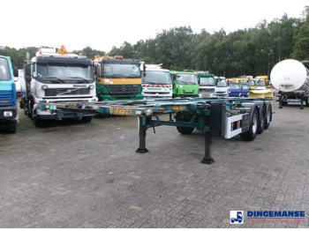 סמיטריילר מוביל מכולות/ החלפת גוף VAN HOOL 20'/30'