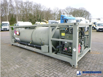 מכל אחסון WEW (Westerwälder Eisenwerk) Fuel (kerosene, diesel) tank container 20 ft. inox 10 m3 / 1 comp + pump: תמונה 2
