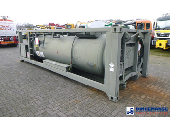 מכל אחסון WEW (Westerwälder Eisenwerk) Fuel (kerosene, diesel) tank container 20 ft. inox 10 m3 / 1 comp + pump: תמונה 4
