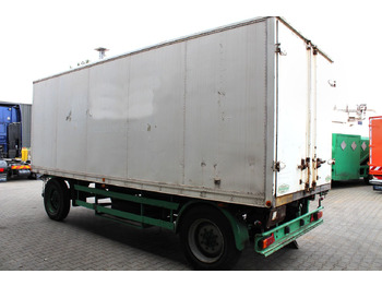 קרון נגרר בתיבה סגורה 2-Achs Fromberg Koffer-Anhänger 6,20 m *TÜV: תמונה 4