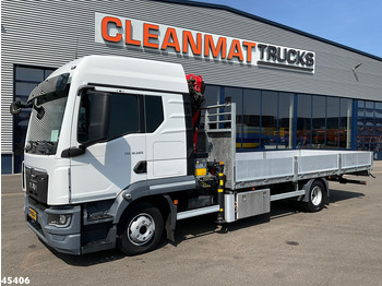 משאית מנוף MAN TGL 12.220 Euro 6 Palfinger 11 Tonmeter laadkraan Just 54.870 km!: תמונה 2