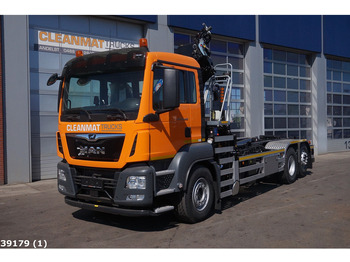 משאית הרמת וו, משאית מנוף MAN TGS 26.420 HMF 21 Tonmeter laadkraan Just 170.296 km!: תמונה 2