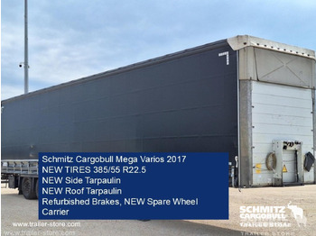 סמיטריילר עם וילונות צד SCHMITZ MEGA