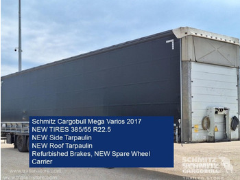סמיטריילר עם וילונות צד SCHMITZ MEGA