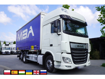 משאית וילונות צד DAF XF 480