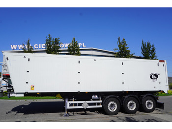 סמיטריילר עם מזהיר