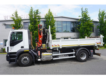 הַחכָּרָה IVECO STRALIS 330 E6 / FASSI 195A 8.5 T / 3-side tipper IVECO STRALIS 330 E6 / FASSI 195A 8.5 T / 3-side tipper: תמונה 3