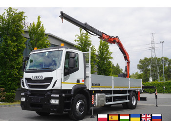 משאית צד נופל/ שטוחה IVECO Stralis 400